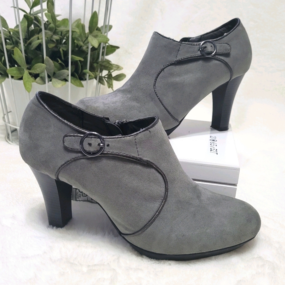 🔥Suede Ankle Bootie
